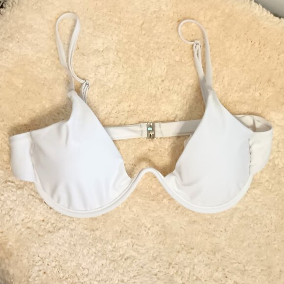 NWOT~ SHEIN 2 Piece Bikini Set Underwire Halter Triangle Bra & Hipster Bottoms - Picture 3 of 11